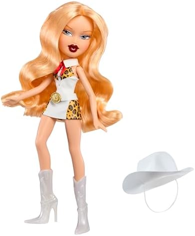 Bratz Sassy Stampede Cloe – Boneca Fashion Colecionável – Boneca em Estilo Cowgirl (Western) com Roupa e Acessórios
