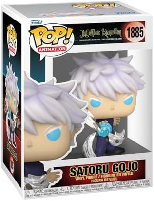 Funko Pop! Animation: JJK - Satoru Gojo - (Investida Oculta) - Jujutsu Kaisen - Figura Colecionável de Vinil - Ideia de Presente - Produto Oficial - Brinquedo para Crianças e Adultos - Fãs de Anime