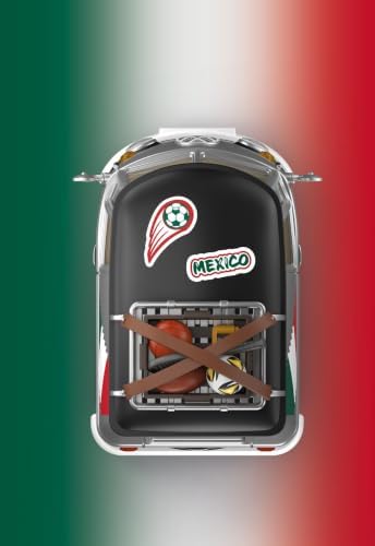 PLAYMOBIL | Volkswagen | Volkswagen T1 Camper Edição MEX | Camper retrô com equipamentos esportivos, bagageiro de teto e cartela de adesivos | Para crianças a partir de 4 anos | 72315