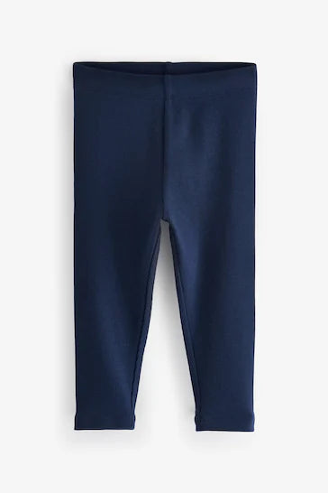 |Girl| Pacote De 5 Leggings Com Nervuras - Laranja Escuro (3 meses a 7 anos)