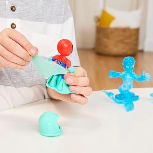 Homem-Aranha e seus Incríveis Amigos Marvel Teias de Água Aranha e Homem-Hídrico Brinquedos