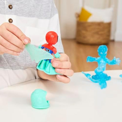 Homem-Aranha e seus Incríveis Amigos Marvel Teias de Água Aranha e Homem-Hídrico Brinquedos