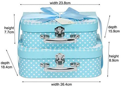 Cesta de presente para bebê recém-nascido - Caixas de lembrança embaladas à mão, urso de pelúcia macio, presente para bebê recém-nascido