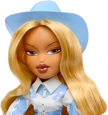 Bratz Sassy Stampede Yasmin – Boneca Fashion Colecionável – Boneca em Estilo Cowgirl (Western) com Roupa e Acessórios