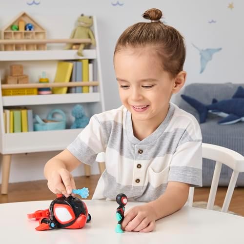 Homem-Aranha e seus Incríveis Amigos Marvel Water-Webs Dolphin Spin Submarine Toy, Black