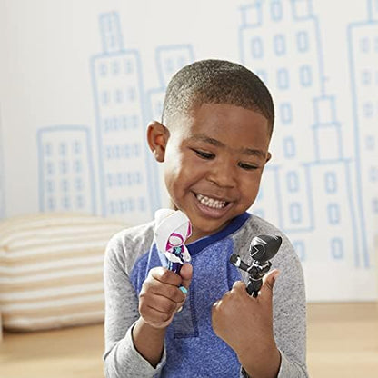 Homem-Aranha e seus amigos incríveis - Revelação dos Heróis SAF: Fantasma e Pantera Negra F22445X1