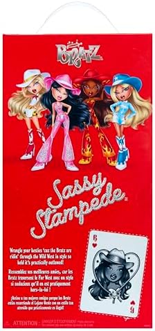 Bratz Sassy Stampede Sasha – Boneca Fashion Colecionável – Boneca em Estilo Cowgirl (Western) com Roupa e Acessórios