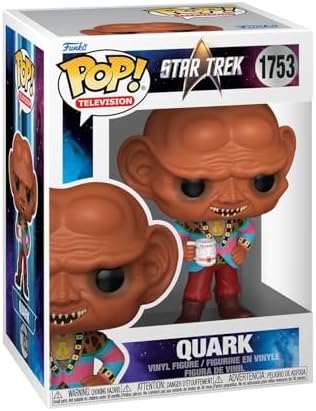 Funko Pop!TV: Star Trek S9 - Quark - Star Trek Deep Space Nine - Figura de Vinil Colecionável - Ideia de Presente - Produto Oficial - Brinquedos para Crianças e Adultos - Fãs de Séries - Figura para Colecionadores