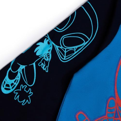 Moletom com Capuz Marvel Homem-Aranha e Seus Incríveis Amigos para Meninos – Moletom com Capuz Aranha Fantasma – 100% Algodão – Tamanhos de 2 a 8 Anos para Jovens Fãs de Super-Heróis