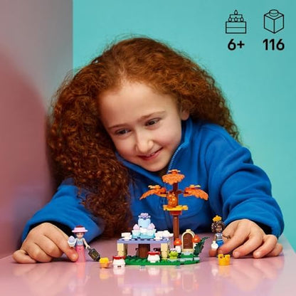 LEGO Friends Festa do Chá na Floresta - Conjunto de Interpretação de Papéis com 2 Mini Bonecas, 3 Figuras de Animais e Acessórios de Comida de Brinquedo - Ideia de Presente de Aniversário para Meninas a partir de 6 Anos - 42690