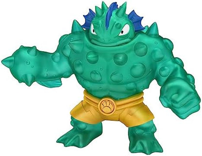 Heróis do Goo Jit Zu Deep Goo Sea Foogoo Hero Pack. Brinquedo super gosmento e cheio de gosma. Com recurso de ataque de cabeçada. Estique-o 3 vezes o seu tamanho!
