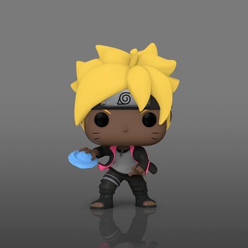 Funko Pop! Animation: Boruto - Boruto Uzumaki com Ransengan - Brilha no Escuro - Boruto: Naruto Next Generations - Exclusivo da Amazon - Figura de Vinil Colecionável - Ideia de Presente - Produto Oficial