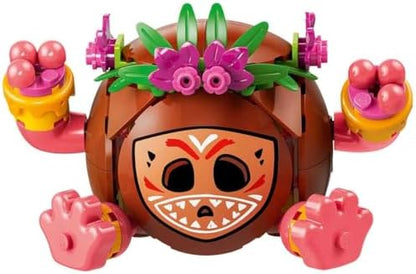 LEGO | Disney Moana Kakamora - Brinquedo com 2 figuras de vasos de flores artificiais para decoração de quarto infantil - Presente para meninas a partir de 9 anos e fãs do filme - 43293