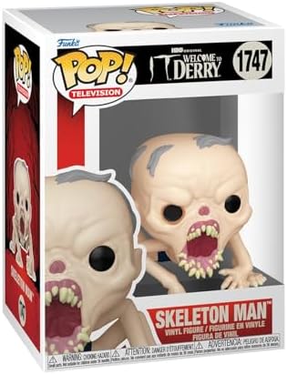 Funko POP! TV: Bem-vindo a Derry – Homem Esqueleto - Figura de Vinil Colecionável - Ideia de Presente - Produto Oficial - Brinquedos para Crianças e Adultos - Fãs da Série - Figura para Colecionadores e Exibição