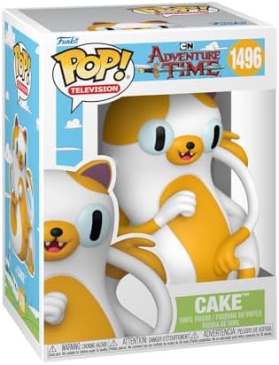 Funko Pop! TV: Hora de Aventura: Fionna e Cake - Figura Colecionável de Vinil - Ideia de Presente - Produto Oficial - Brinquedos para Crianças e Adultos - Fãs de Anime