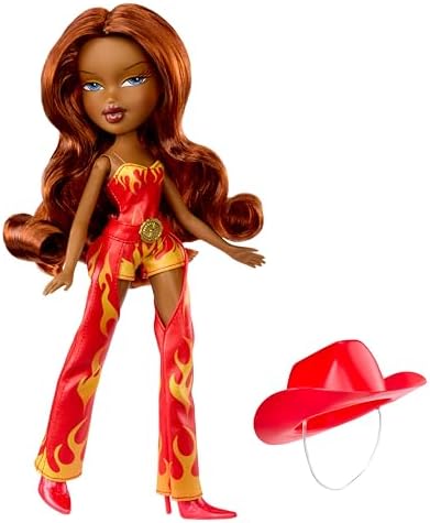 Bratz Sassy Stampede Sasha – Boneca Fashion Colecionável – Boneca em Estilo Cowgirl (Western) com Roupa e Acessórios