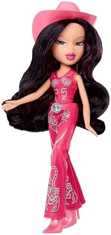 Bratz Sassy Stampede Jade – Boneca Fashion Colecionável – Boneca em Estilo Cowgirl (Western) com Roupa e Acessórios