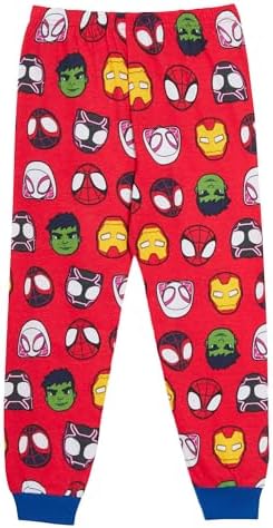 Pijama Infantil do Homem-Aranha e Seus Incríveis Amigos, Conjunto com Hulk, Homem de Ferro, Pantera Negra, Gwen Stefani e Miles Morales