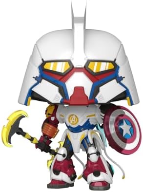 Funko Pop! Super: What If - Super Mech - Marvel - Figura Colecionável de Vinil - Ideia de Presente - Produto Oficial - Brinquedos para Crianças e Adultos - Fãs de Super-Heróis - Figura para Colecionadores e Exibição