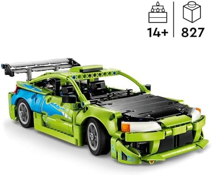 LEGO Technic Velozes e Furiosos Mitsubishi Eclipse - Kit de Montagem Colecionável STEM com Volante e 2 Cilindros de NOS - Presente para Adolescentes a partir de 14 Anos e Fãs Adultos do Filme - 42229