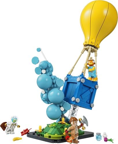 LEGO Fortnite Suprimentos - Minifiguras Fishstick, Leviathan e Ginger Gunner com acessórios, incluindo Suco Slurp - Decoração Gamer - Presente para meninos e meninas a partir de 10 anos e fãs - 77080