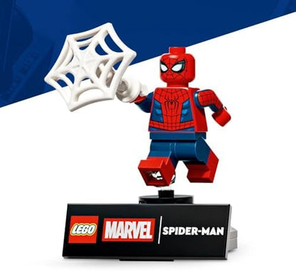 LEGO|Marvel Figura de Ação do Homem-Aranha - Brinquedo de Super-Herói com Minifigura Colecionável para Decoração de Quarto - Presente para Meninos a partir de 12 Anos e Fãs Adolescentes de Filmes - 76346