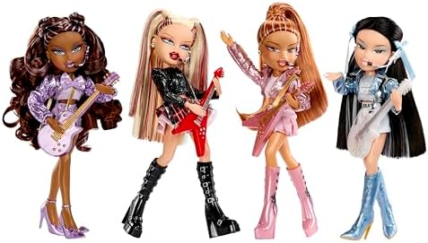 Bratz Pop Starz Sasha - Boneca Fashion com Pingente Colecionável, Roupa e Acessórios Musicais