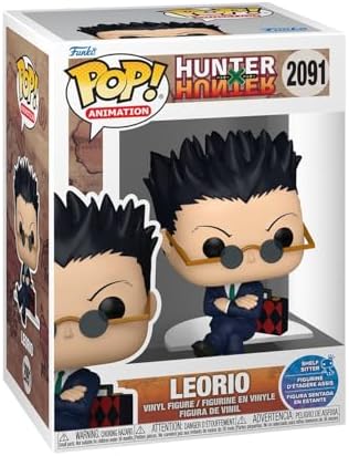 Funko Pop! Animation: Hunter X Hunter - Leorio - Figura Colecionável de Vinil - Ideal para Presente - Produto Oficial - Brinquedos para Crianças e Adultos - Fãs de Anime