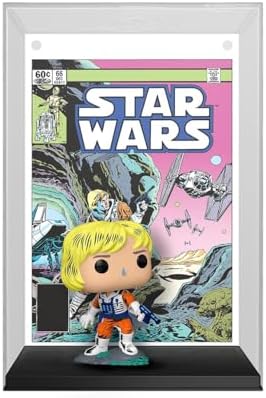 Funko Pop! Capas de Quadrinhos: Star Wars – Luke Skywalker - Figura Colecionável de Vinil - Ideia de Presente - Produto Oficial - Brinquedos para Crianças e Adultos - Figura para Colecionadores e Exibição