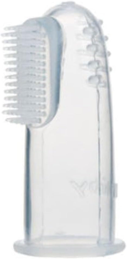 Dr. Talbot's Escova de dedo infantil e massageador de gengiva - 2 peças - 3+ meses