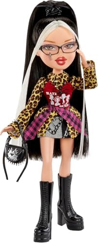 Bratz Stylin' Jade - Boneca Fashion com Camiseta Personalizável para Você, Acompanha Acessórios, Brinquedo Fofo para Meninas