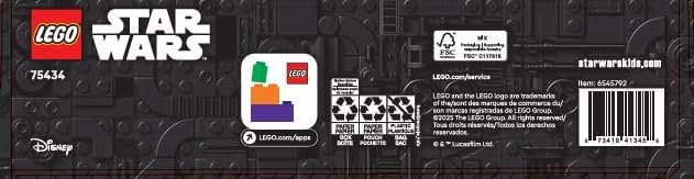 LEGO Star Wars 75434 K-2SO, o Droide de Segurança - Figura Articulada para Brincar e Exibir - Kit de Modelo Colecionável com Placa Informativa - Presente para Meninos, Meninas e Fãs Adultos de Andor