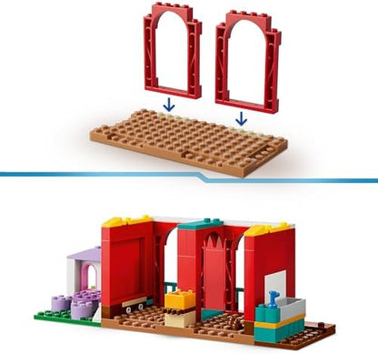 LEGO | Disney Pixar Rancho de Cavalos do Blaze - Inclui minifiguras do Woody e da Jessie, além de 2 cavalos, um pégaso e um porco - Presente para meninas e meninos a partir de 4 anos e fãs de Toy Story 5 - 43304
