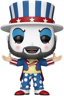 Funko Pop! Plus: A Casa dos 1000 Corpos – Capitão Spaulding - A Casa dos 1000 Corpos (2003) - Figura de Vinil Colecionável - Ideia de Presente - Produto Oficial - Brinquedos para Crianças e Adultos