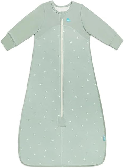 Love To Dream™ Saco de dormir | Manga comprida, cobertor vestível leve | Edredom embutido | 1,5 Tog, ideal para uso durante todo o ano (18–22 °C) | Algodão fleece lavável à máquina e zíper duplo