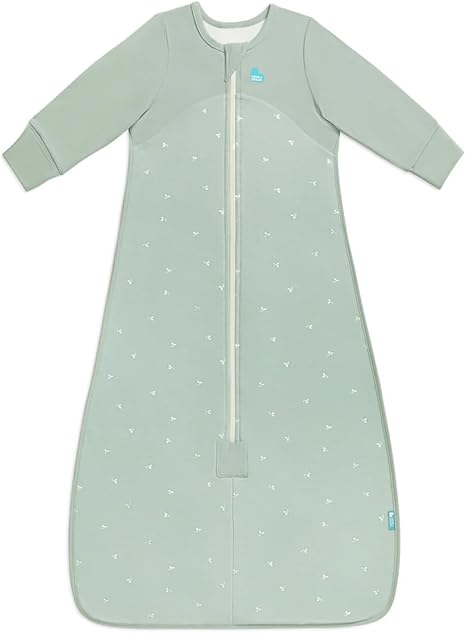 Love To Dream™ Saco de dormir | Manga comprida, cobertor vestível leve | Edredom embutido | 1,5 Tog, ideal para uso durante todo o ano (18–22 °C) | Algodão fleece lavável à máquina e zíper duplo