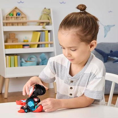 Homem-Aranha e seus Incríveis Amigos Marvel Water-Webs Dolphin Spin Submarine Toy, Black