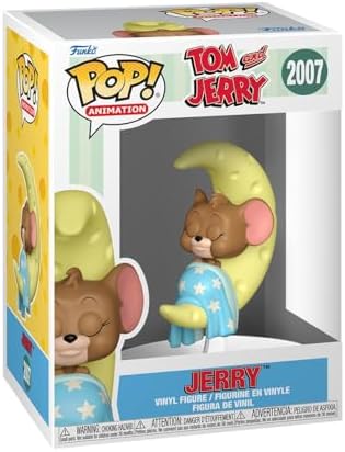 Funko Pop! Animation: Tom & Jerry - Figura Colecionável de Vinil - Ideia de Presente - Produto Oficial - Brinquedos para Crianças e Adultos - Fãs da Série - Figura para Colecionadores e Exibição