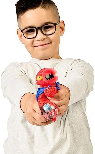 Heróis de Goo Jit Zu Deep Goo Sea Squidor Hero Pack. Brinquedo super macio e cheio de gosma. Com função de ataque por sucção. Estique-o até 3 vezes o seu tamanho!