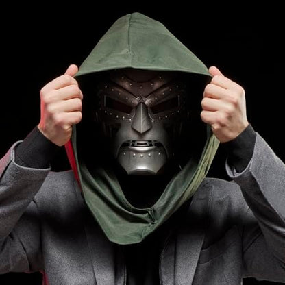 Capacete de RPG Premium do Doutor Destino da Série Marvel Legends, Prata