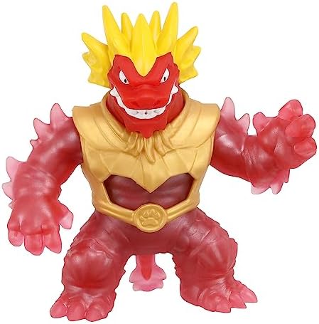 Heróis de Goo Jit Zu Deep Goo Sea Blazagon Hero Pack. Brinquedo super elástico e cheio de gosma. Com recurso de ataque de jato d'água. Estique-o até 3 vezes o seu tamanho!