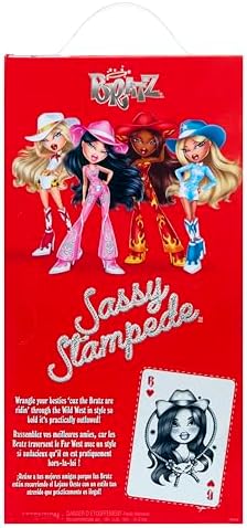 Bratz Sassy Stampede Jade – Boneca Fashion Colecionável – Boneca em Estilo Cowgirl (Western) com Roupa e Acessórios