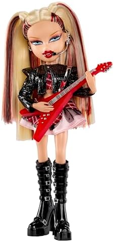 Bratz Pop Starz Cloe - Boneca Fashion com Pingente Colecionável, Roupa e Acessórios Musicais