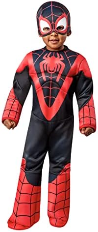 Fantasia Infantil de Luxo Rubies Oficial Marvel Homem-Aranha e seus Incríveis Amigos Spinn Halloween