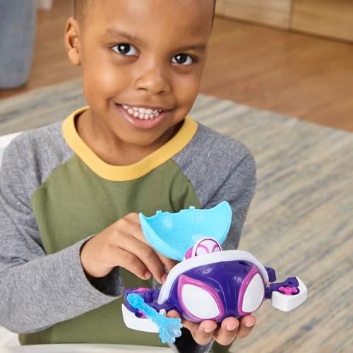 Homem-Aranha e seus Incríveis Amigos Marvel Teias de Água Tartaruga Fantasma Submarino Brinquedo