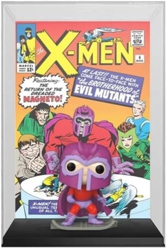 Funko Pop! Capa de Quadrinhos: Marvel - X-Men #4 - Exclusivo da Amazon - Figura Colecionável de Vinil - Ideia de Presente - Produto Oficial - Brinquedos para Crianças e Adultos - Fãs de Quadrinhos - Figura para Colecionadores