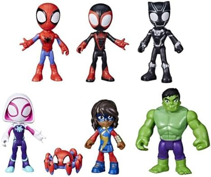 Homem-Aranha e seus amigos incríveis - Equipe Homem-Aranha e Amigos - Figuras
