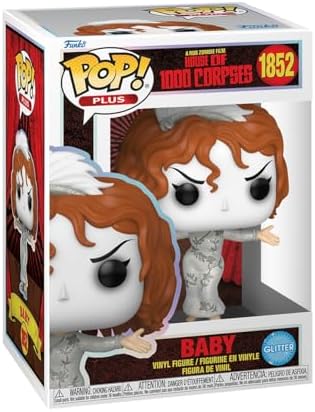 Funko Pop! Plus: A Casa dos Mil Corpos – Bebê (Glitter) - Figura de Vinil Colecionável - Ideia de Presente - Produto Oficial - Brinquedos para Crianças e Adultos - Fãs de Terror