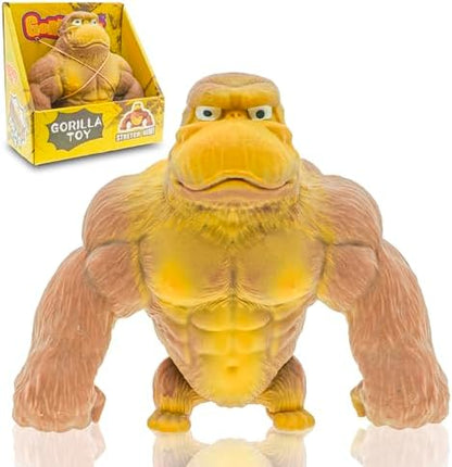 TikTok Macaco - Brinquedo antiestresse engraçado em forma de gorila marrom, aperte e relaxe, presente de Páscoa para crianças e adultos.