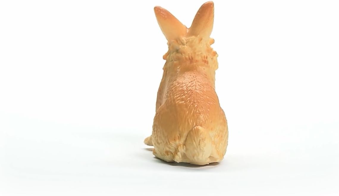 Schleich 13974 FARM WORLD Estatueta de coelho com cabeça de leão para maiores de 3 anos, marrom